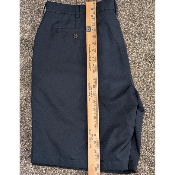 Ben Hogan Mens Performance Golf Shorts Navy Blue Flat Front Size 40 nseam 9 - Picture 5 of 7